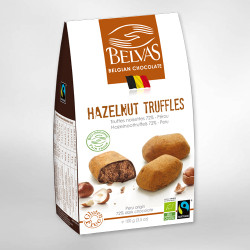 Praline hazelnoot truffels bio 100g