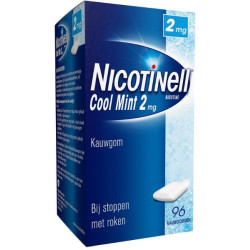 Kauwgom cool mint 2 mg 96st