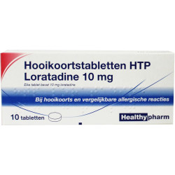 Loratadine hooikoorts tablet 10tb
