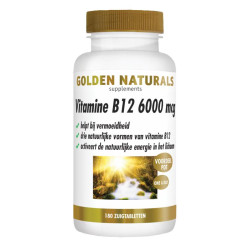 Vitamine B12 6000mcg 180zt