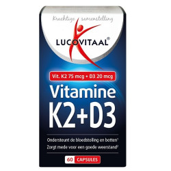 Vitamine K2 + D3 60ca