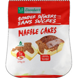 Marmercakes zonder suikers 175g