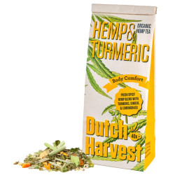 Hemp & turmeric organic tea bio 50g
