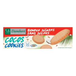 Cocos cookies zonder suikers 90g