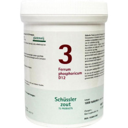 Ferrum phosphoricum 3 D12 Schussler 1000tb