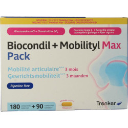Duopack biocondil + mobility 180+90 tabletten 270tb